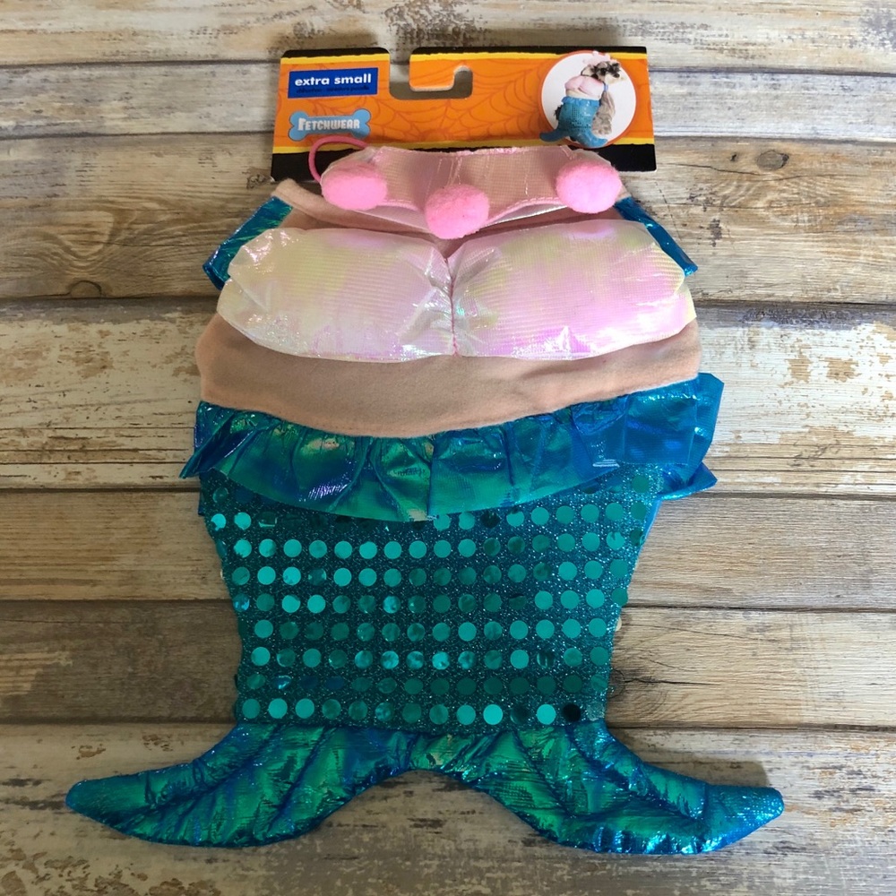 NEW✨ Mermaid Halloween Dog Costume Extra Small